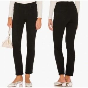 Mother The Mid‎ Rise Dazzler Ankle Jeans Size 28 Black Denim Not Guilty Stretchy